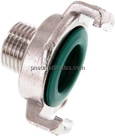 GK-Schlauchkupplung,G 1/2"(AG), Edelstahl