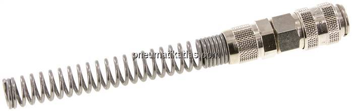 Kupplungsdose (NW5) 8x6mm Schlauch m. Knickschutz