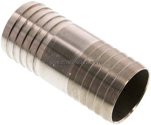 Schlauchverbindungsrohr 50 (2")mm-50 (2")mm, 1.4301