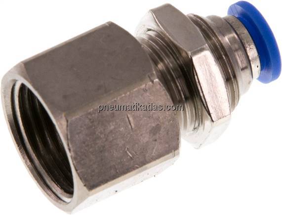 Schott-Steckanschluss mit IG. G 3/8"-6mm, IQS-Standard