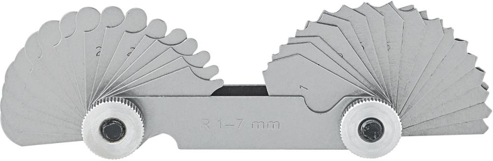Radienschablone 15 Blatt 15,5-25,0mm FORUM