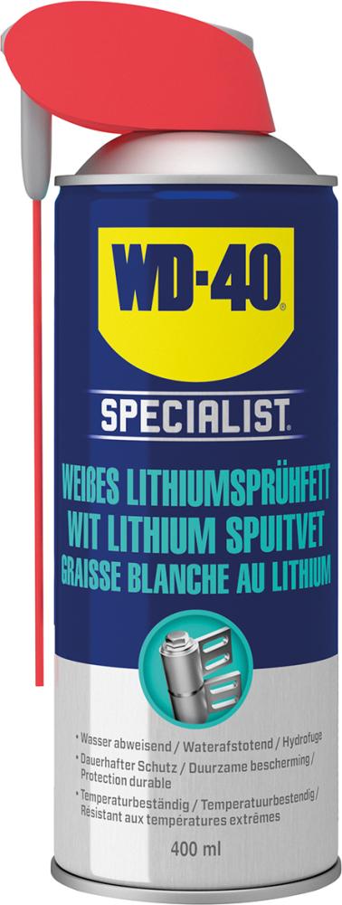 Lithiumsprühfett Specialist Aerosoldose 400ml weiß WD-40