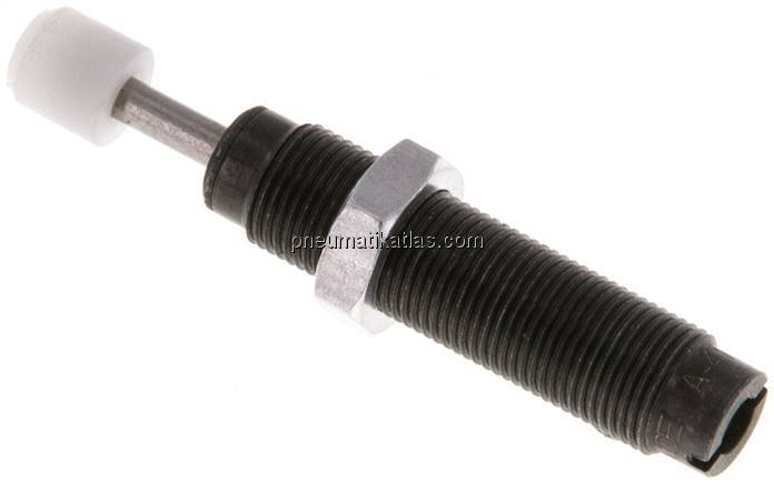 ACE-Stoßdämpfer, M 6x0,5, selbsteinstellend, Hub 5 mm