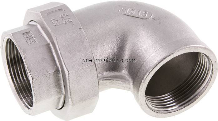Winkel-Verschraubung konisch dichtend Rp 1-1/2" (IG)