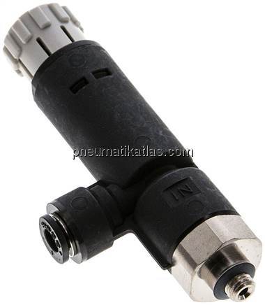 Druckregler M 5-4mm, ohne Manometer, IQS-Standard