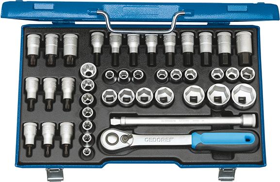Steckschlüssel-Garnitur 1/2" TX19INU-20 42-teilig Gedore Steckschlüssel-Garnitur 1/2" TX19INU-20 42-teilig Gedore