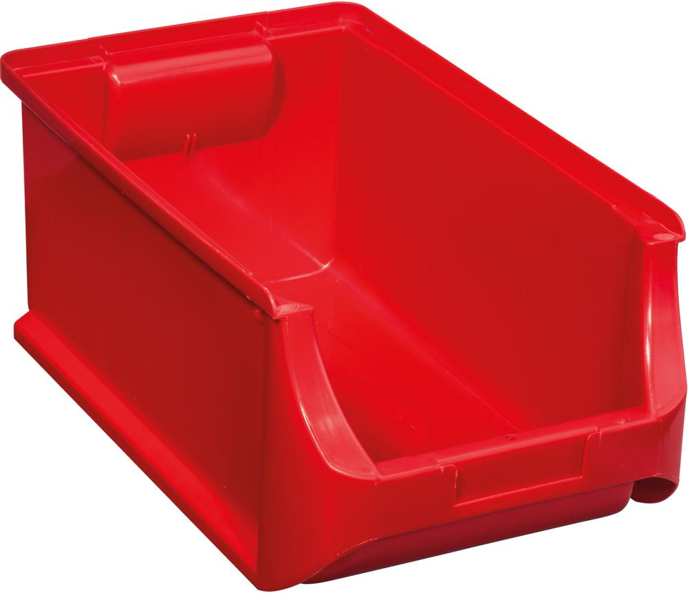 Sichtlagerkasten Gr.4 B205xT355xH150 mm rot allit