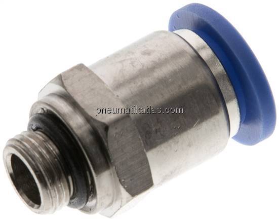 Gerader Steckanschluss G 1/8"-10mm, IQS-Standard