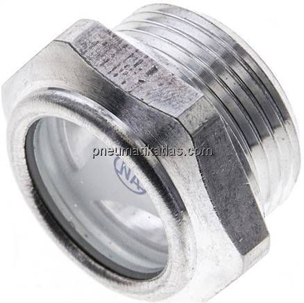 Ölstandsschauglas (Ölstandsauge) mit Dichtung, G 3/4"