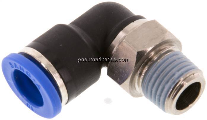 Winkel-Steckanschluss R 1/4"-10mm, IQS-Standard
