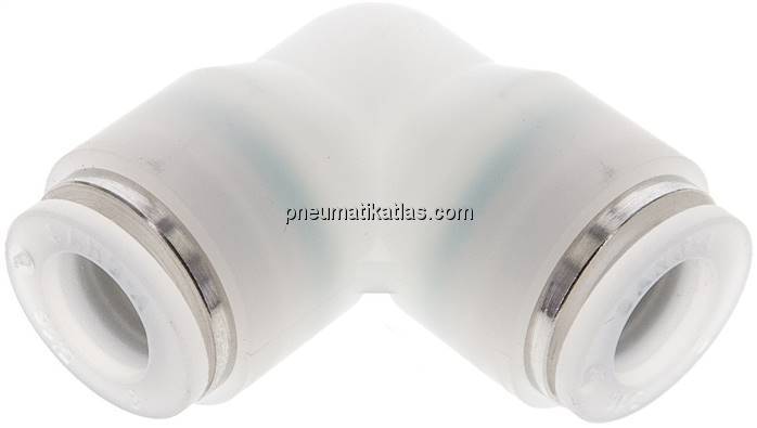 Winkel-Steckanschluss 8mm, IQS-ES LE/PVDF Winkel-Steckanschluss 8mm, IQS-ES LE/PVDF