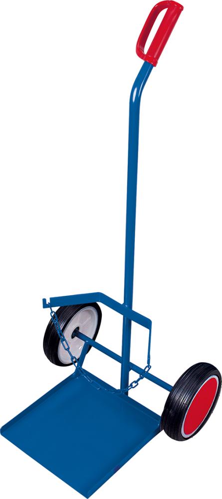 Stahlflaschenkarre Gummi f.320mm Propangasfl. 33kgVarioFit