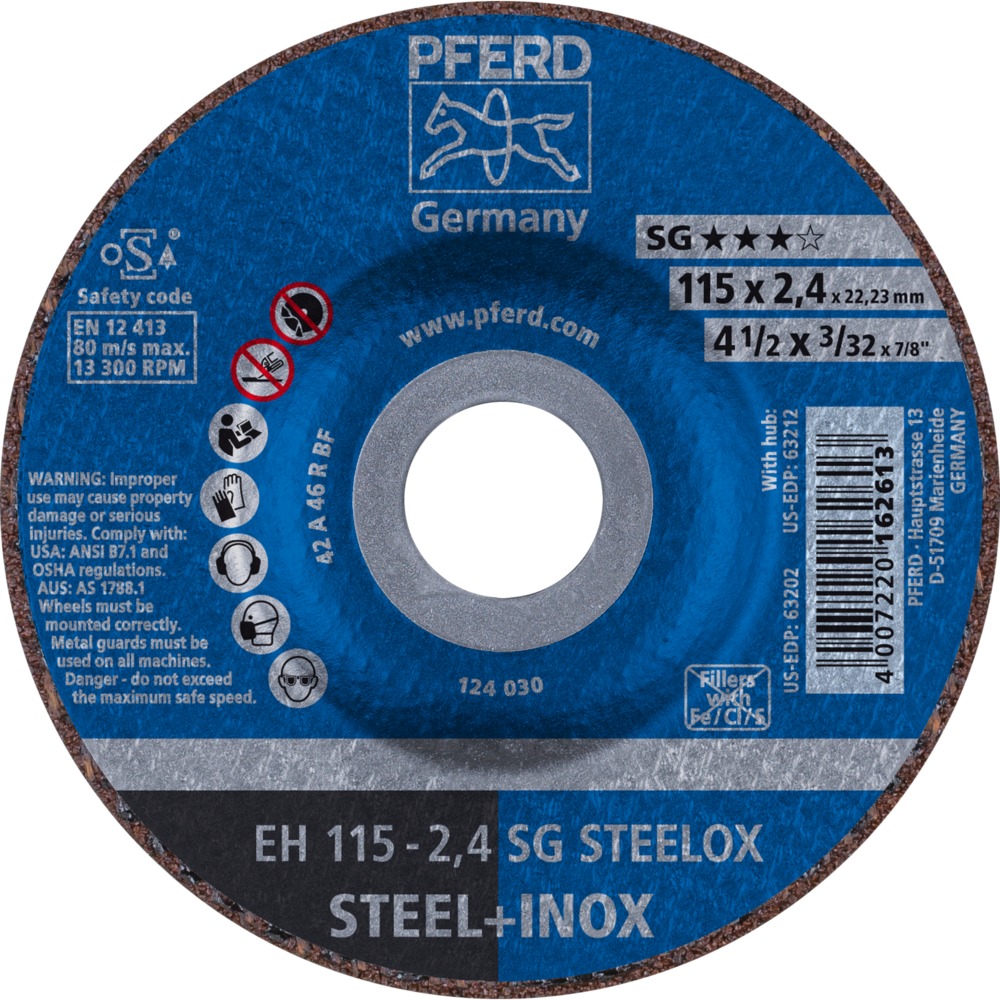 Trennscheiben EH 115-2,4 SG STEELOX
