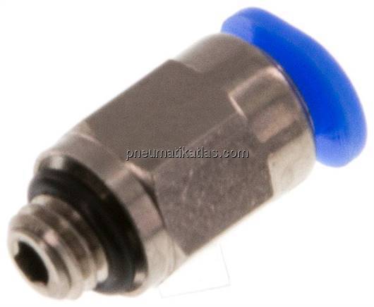 Gerader Steckanschluss M 5-3mm, IQS-Mini Gerader Steckanschluss M 5-3mm, IQS-Mini