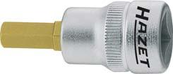 Schraubendrehereinsatz 3/8" Innensechskant 6x43,5mm Hazet Schraubendrehereinsatz 3/8" Innensechskant 6x43,5mm Hazet