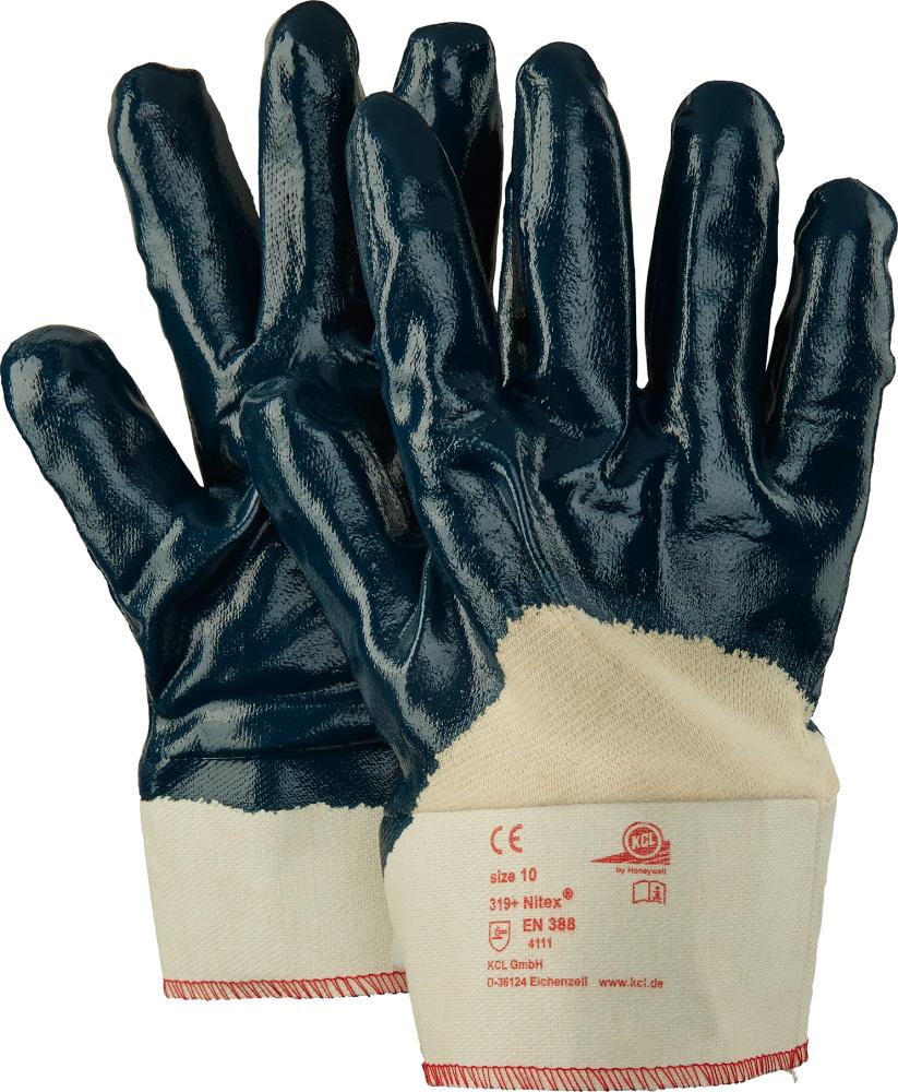 Handschuh Nitex 319, 280 mm, Gr.10, blau