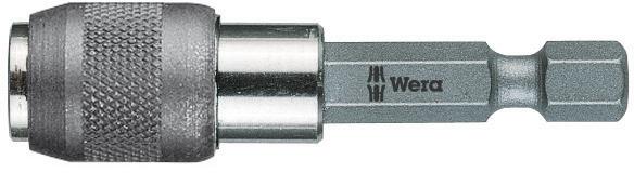 Schnellwechsel-Bithalter 1/4" für 1/4" Bits Magnet 52mm Wera