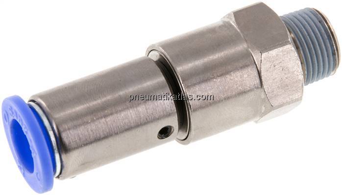 Gerade Schnelldrehverschraubung R 3/8"-12mm, IQS-Standard