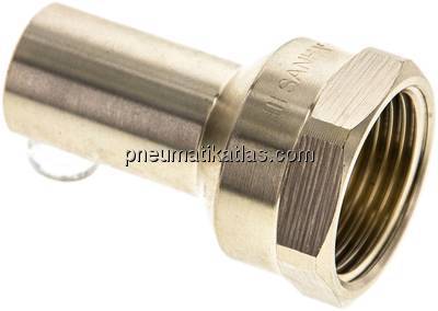 Pressfitting, Übergangsmuffennippel 18mm außen/Rp 3/4" IG