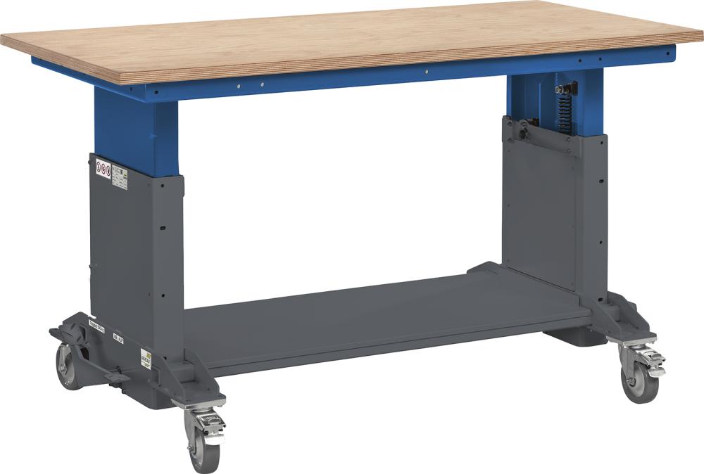 Arbeits- und Montagetisch1500 x 750 x 710-1010 mobil FORUM