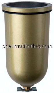 Metallbehälter ohne Sichtrohr f. Feinfilter, Standard 5