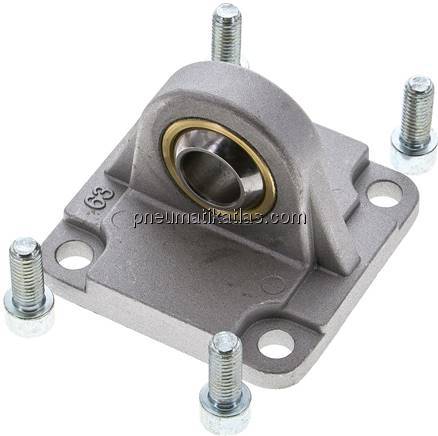 ISO15552-Laschenschwenkbefestigung (sphär) 63mm Aluminium