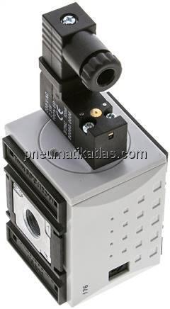 FUTURA 3/2-Wege Magnetventil (NC), G 1/4", 115 V AC, Futura 1