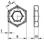 DIN 7967 1.4310 M 30 rostfrei Artikelbild