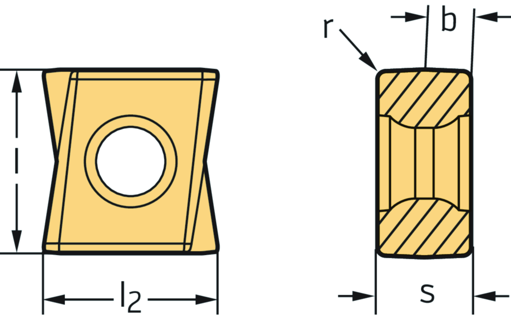 Rhombisch tangential