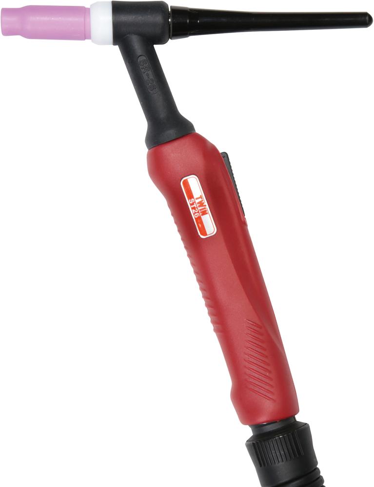 WIG Brenner SR 26 8m DS 35-50 3/8 Gasanschluss5 pol. Tuchelstecker WIG Brenner SR 26 8m DS 35-50 3/8 Gasanschluss5 pol. Tuchelstecker