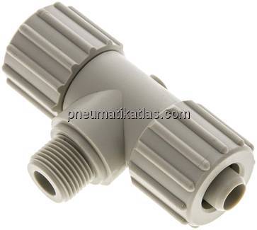 T-Verschraubung G 3/8"-15x9mm, Polypropylen