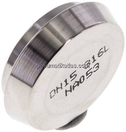 Blindkegel (Milchgewinde) 28mm Kegel-DN 15mm, 1.4404