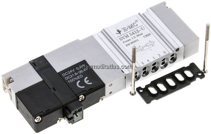 Magnetventil für S1V, 2x 3/2-Wege (NC/NO)