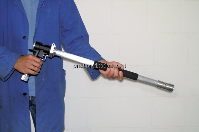 Exemplarische Darstellung: CANNON Blaspistole mit 