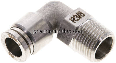 Winkel-Steckanschluss R 3/8"-10mm, IQS-ES LE/IQS-PVDF