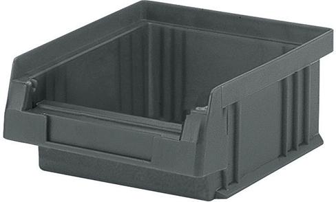 Sichtlagerkasten PLK 5 B102xT89xH50 mm grau LA-KA-PE