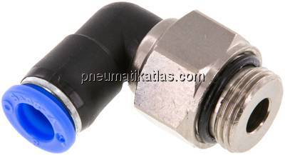 Winkel-Drehverschraubung G 3/8"-8mm, IQS-Standard Winkel-Drehverschraubung G 3/8"-8mm, IQS-Standard