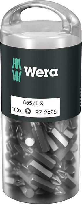Bit-Großpack PZ2x25mm zähhart a 100 Stück Wera Bit-Großpack PZ2x25mm zähhart a 100 Stück Wera