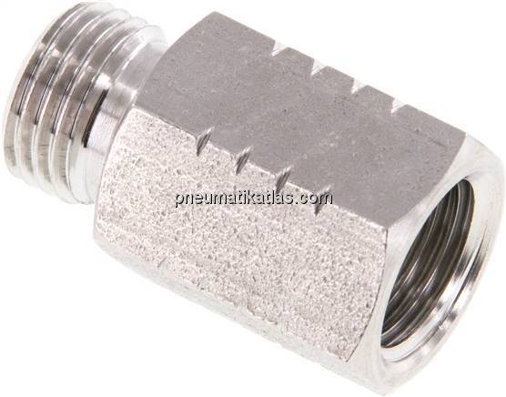 Reduziernippel G 1/4"(AG)-NPT 1/4"(IG), 1.4571