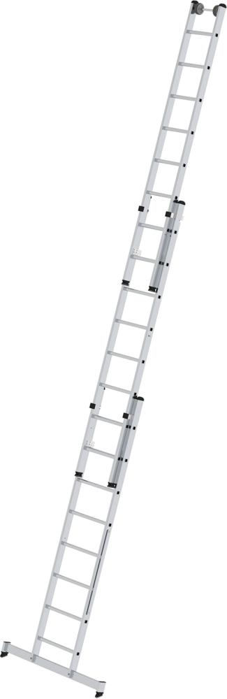 Alu-Mehrzweckleiter 3x8 Sprossen Leiterlänge 2,50 m Arbeitshöhe bis 6,90 m