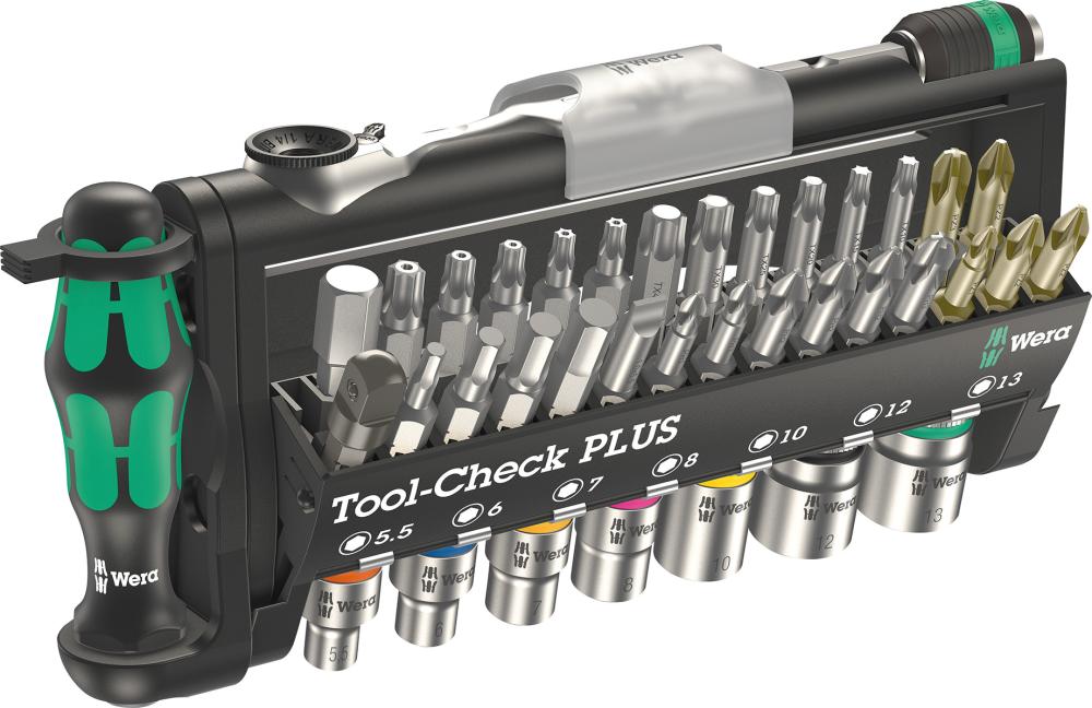 Bit-Satz Tool-CheckPlus 39-teilig Wera