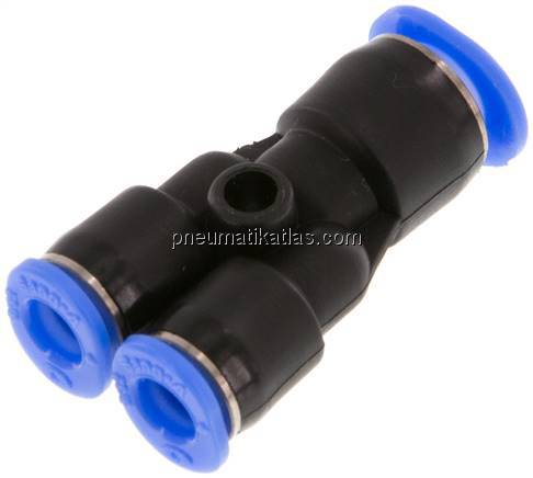 Y-Steckanschluss 6mm-4mm, IQS-Mini Y-Steckanschluss 6mm-4mm, IQS-Mini