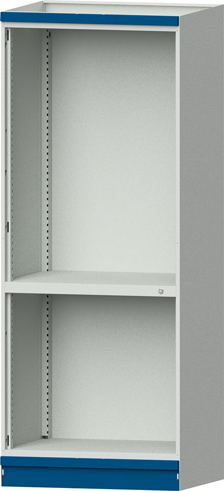Leergehäuse Modell 101 B865xT720xH2200mm RAL 7035 Schubladenblock NH 720mm
