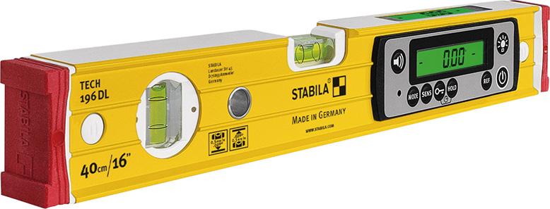 Elektronik-Wasserwaage TECH 196 DL 40cm IP 67 Stabila