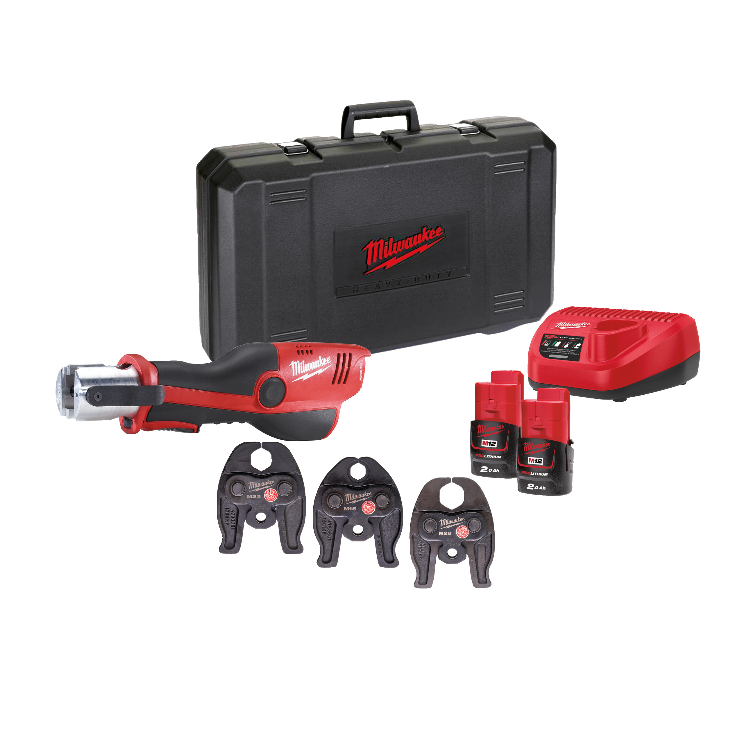 M12HPT 202C Geberit Mapress Set Bürstenloses Akku Presswerkzeug (Sanitär) Set