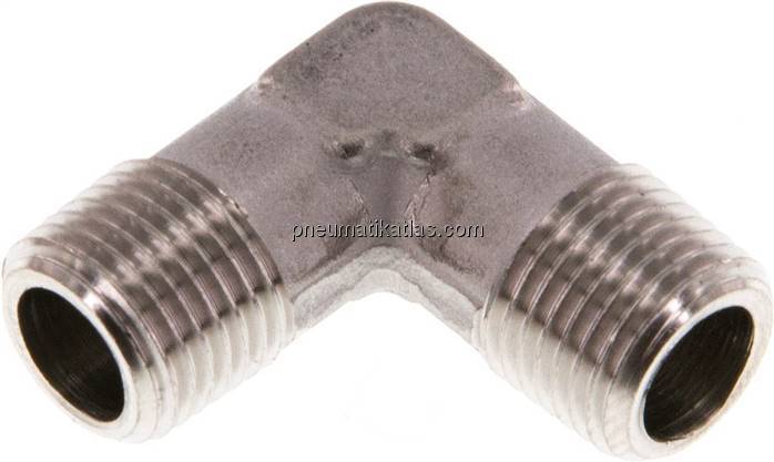 90°-Winkel R 1/8" (AG), 1.4404