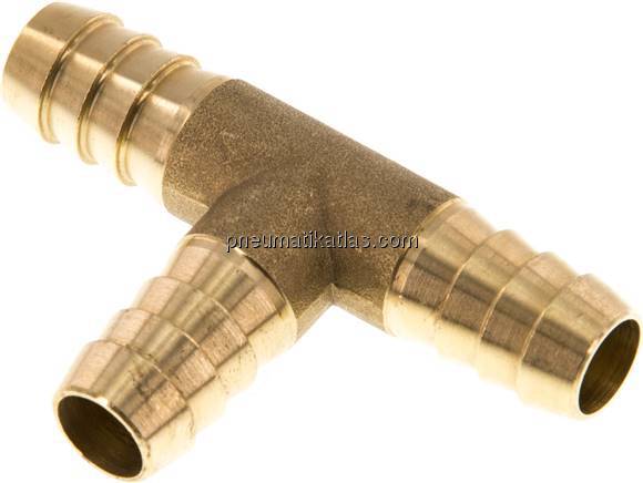 T-Schlauchverbinder 13 (1/2")mm, Messing