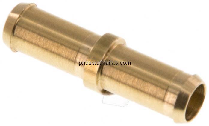 Gerader Steckanschluss 6mm-6mm innen, Messing
