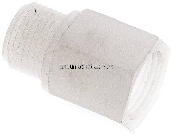 Gewindeverlängerung G 3/8"-21mm, PVDF
