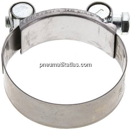 22mm Eco-Gelenkbolzenschelle, 64 - 67mm, 1.4016 (W2) 22mm Eco-Gelenkbolzenschelle, 64 - 67mm, 1.4016 (W2)